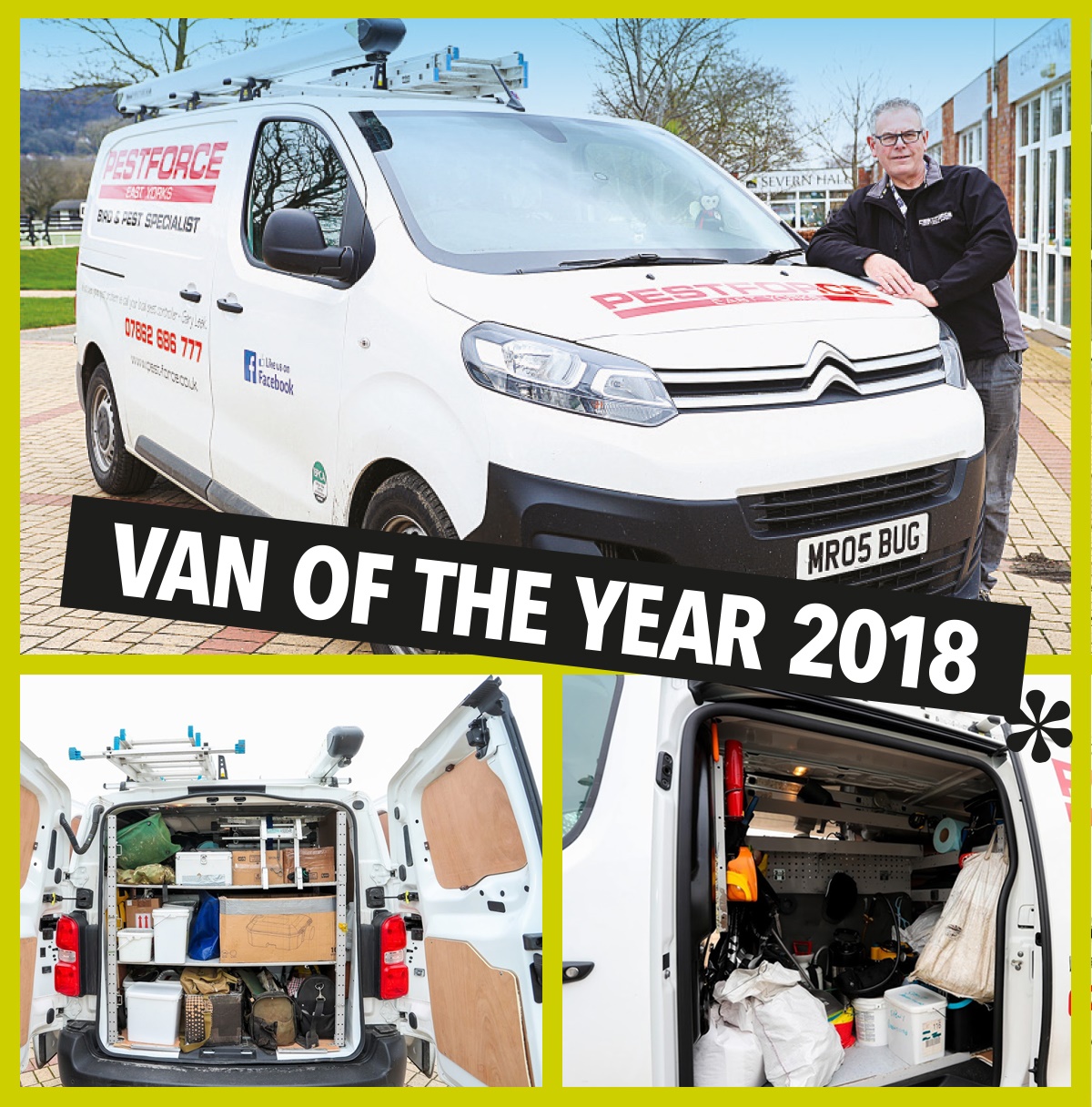 Pest control van of the year 2018